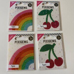 Pipsticks Pixigems Rainbows & Cherry Stickers
